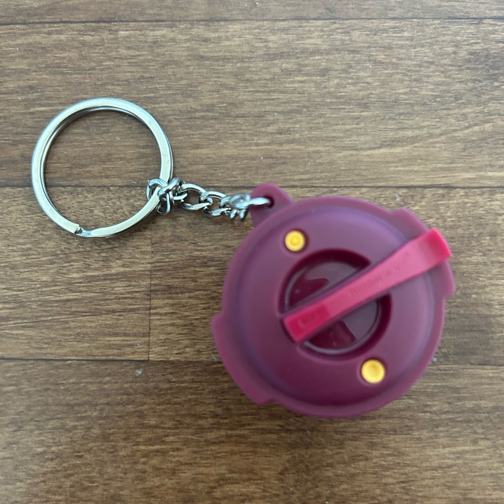 Tupperware Keychain